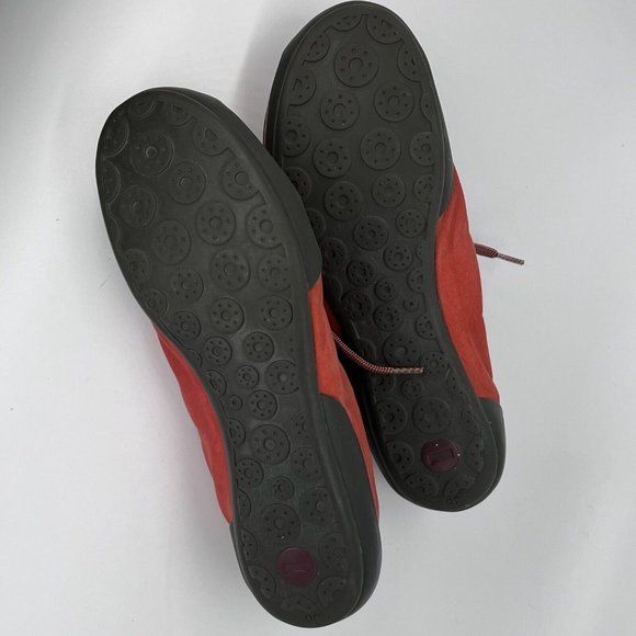 Camper Alicante Peu Senda Leather Sneakers Shoes Minimalist Red EU 36 US 6 UK 4 - Picture 8 of 11